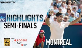 Лучшие моменты: Федерер и Зверев выигрывают в Монреале полуфиналы