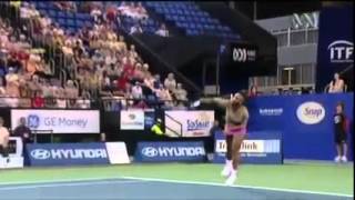 Большой Теннис Видео Урок Подача Серена