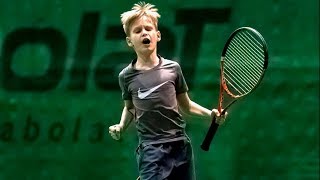 Большой теннис. Детский турнир "Зеленый мяч" - 2 серия 2017-2018 | HD