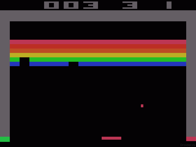 Игра Breakout от Atari