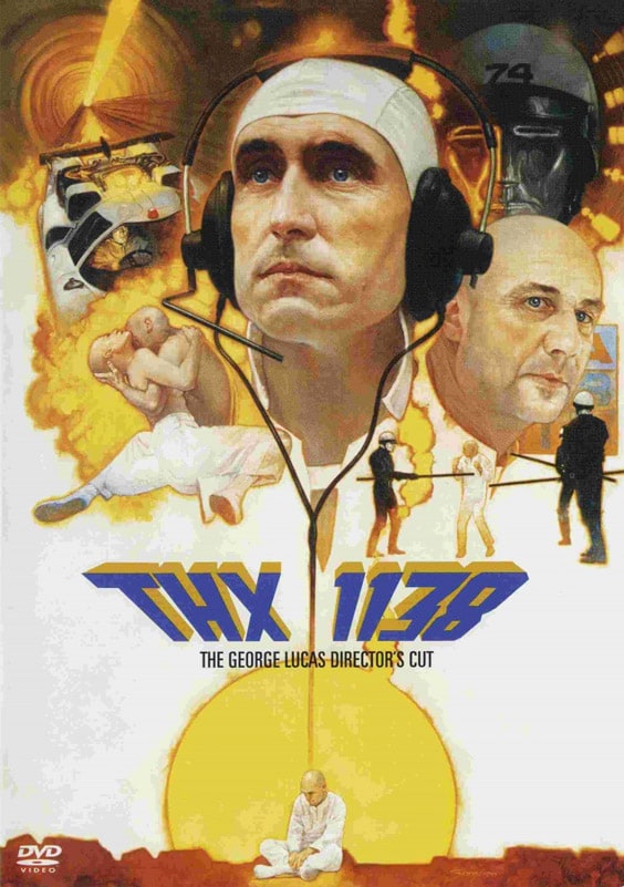 Постер фильма «Галактика THX 1138»