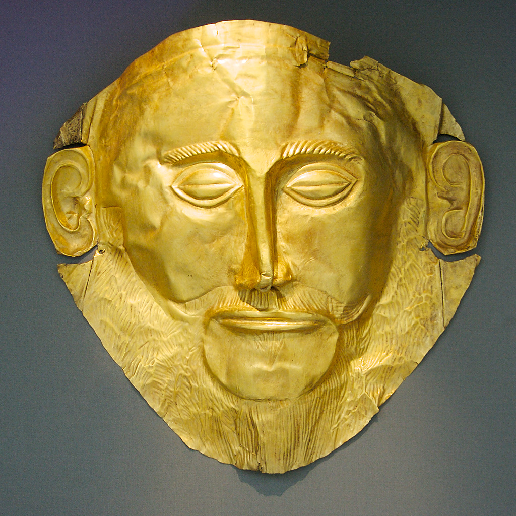 Предполагаемая маска Агамемнона