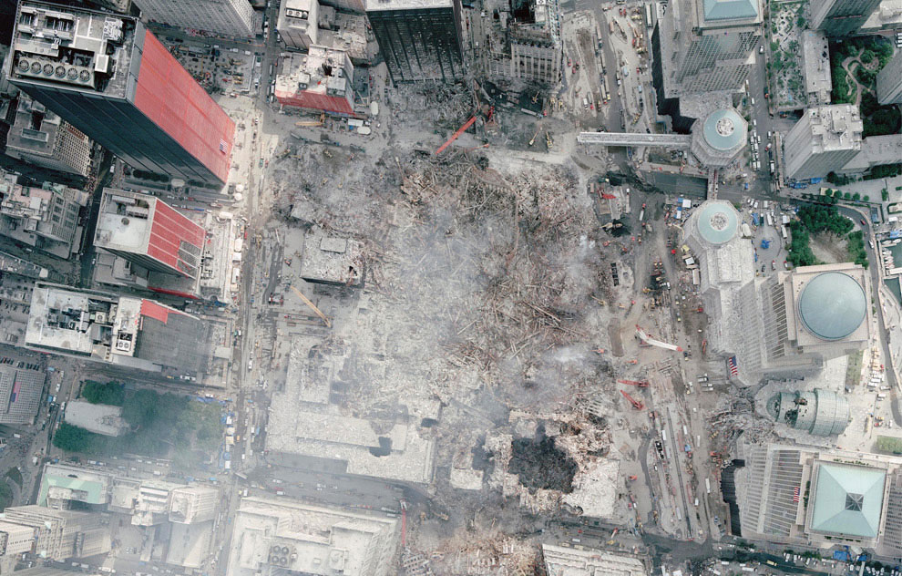 крушение башен-близнецов, 11 сентября 2001 года, США, фото