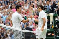 Роджер Федерер и Джокович на US Open 2014