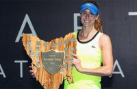 Ализе Корне - Эжени Бушар, финал, Hobart International 2016, Хобарт, Австралия