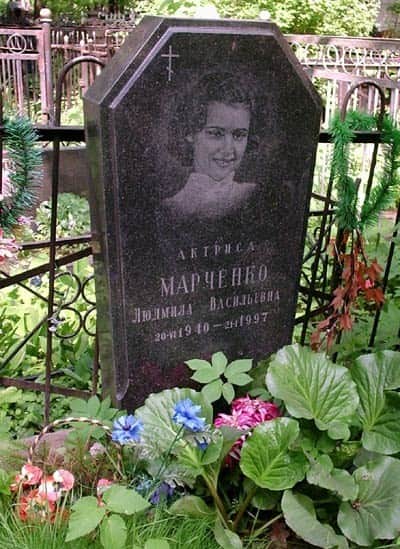 могила Людмилы Марченко