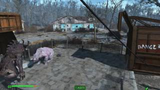 Fallout 4 Белый яо гай против Когтя смерти
