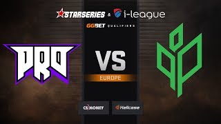 pro100 vs Sprout, map 1 mirage, StarSeries i-League S6 EU Qualifier