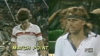 Bjorn Borg VS John McEnroe - Match Point (US Open final 1980)